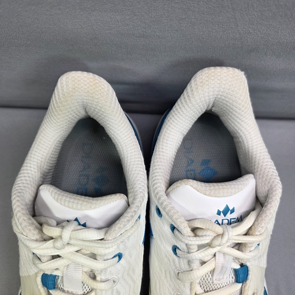 Diadem Court Burst Tennis Pickleball Shoes White Blue Womens 8.5 - Picture 13 of 16